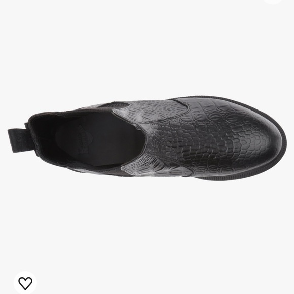 Dr. Martens women’s  Flora Croc Chelsea Boot Size 6 black ⭐️⭐️⭐️ - Picture 4 of 17